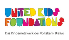 United Kids Foundations Logo der Volksbank BraWo